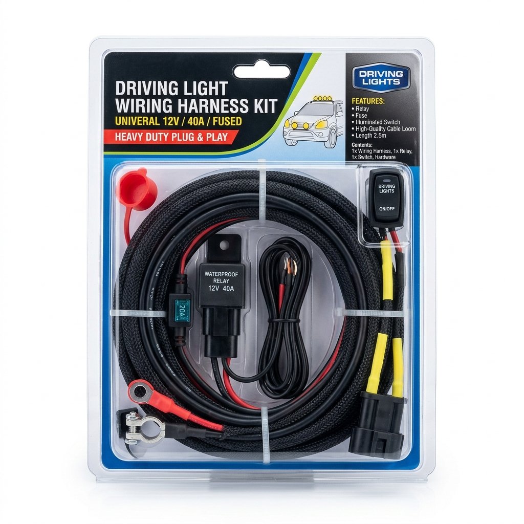 GENESIS PROFESSIONAL DRIVING LIGHT INSTALLATION HARNESS